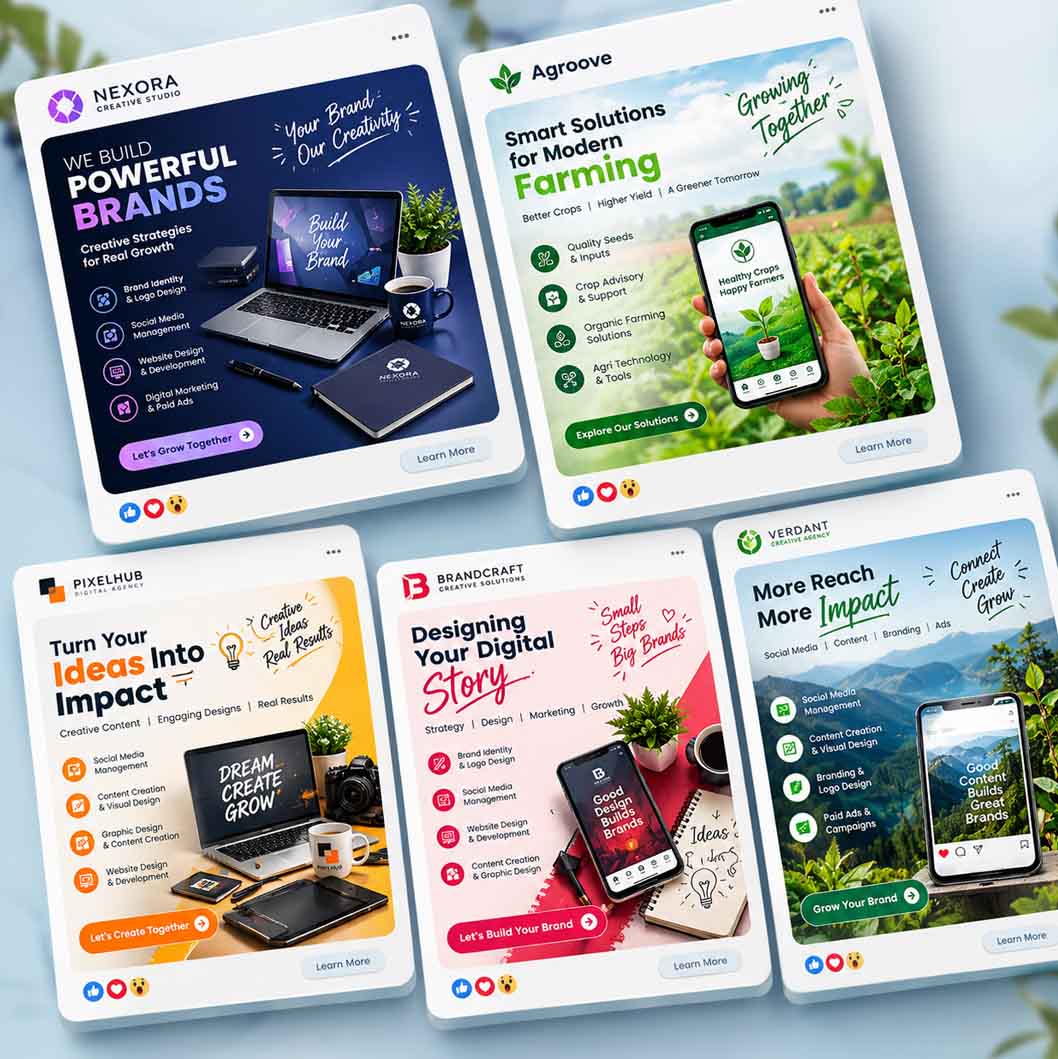 Professional Social Media Design Services
